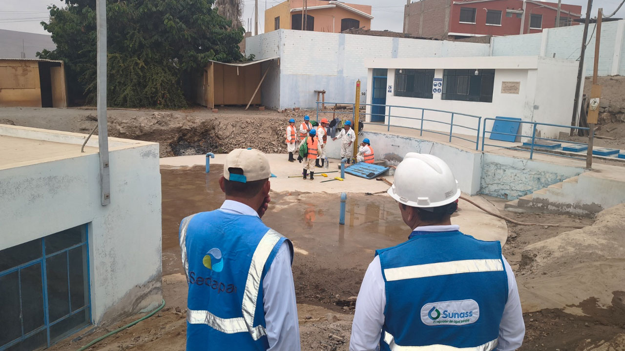 Supervisan abastecimiento de agua en Islay por corte programado